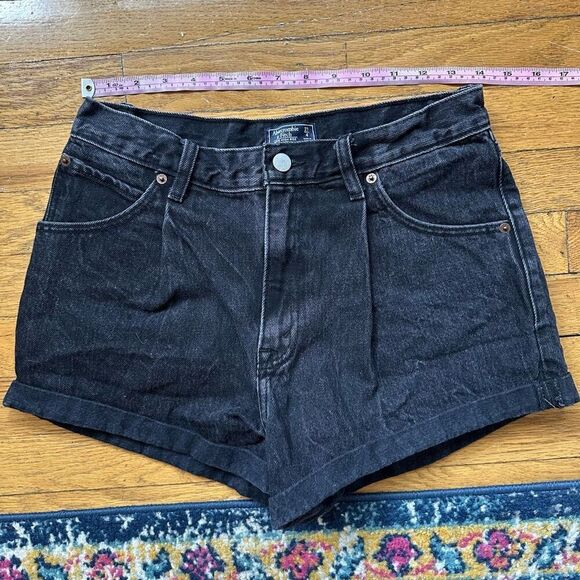Abercrombie & Fitch “Annie High Rise Short” – Black Denim, Size 27 (4) - Picture 6 of 6